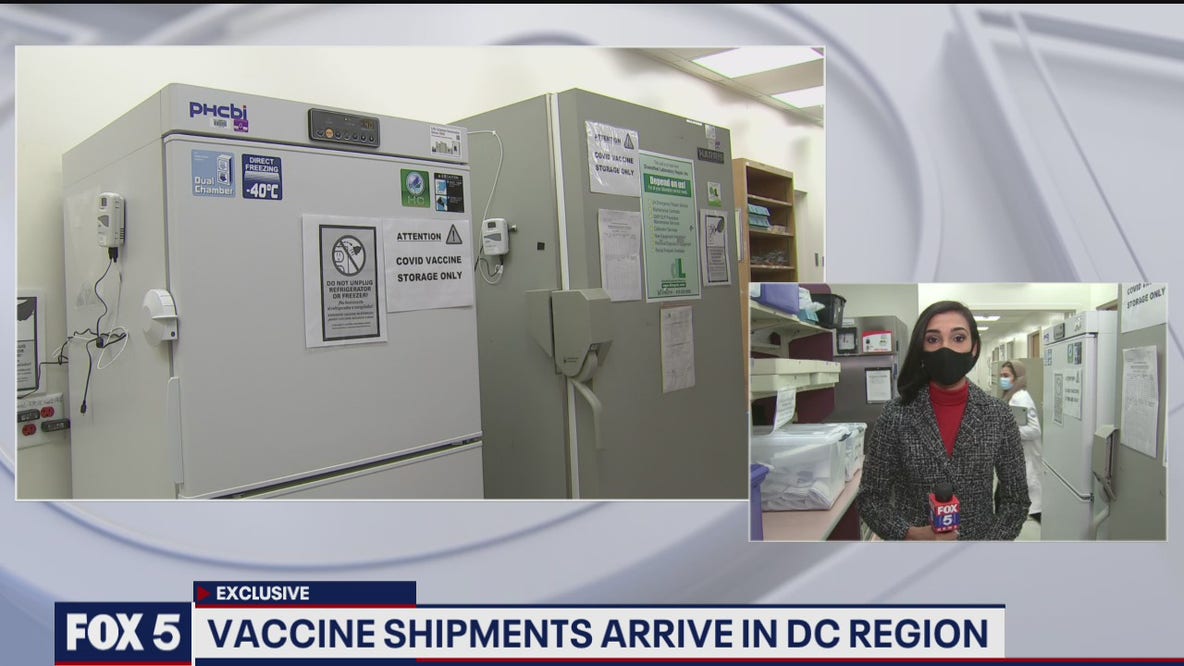 Vaccine shipments arrive in DC region